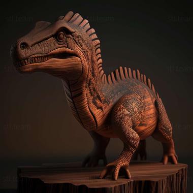 3D model Nanyangosaurus (STL)